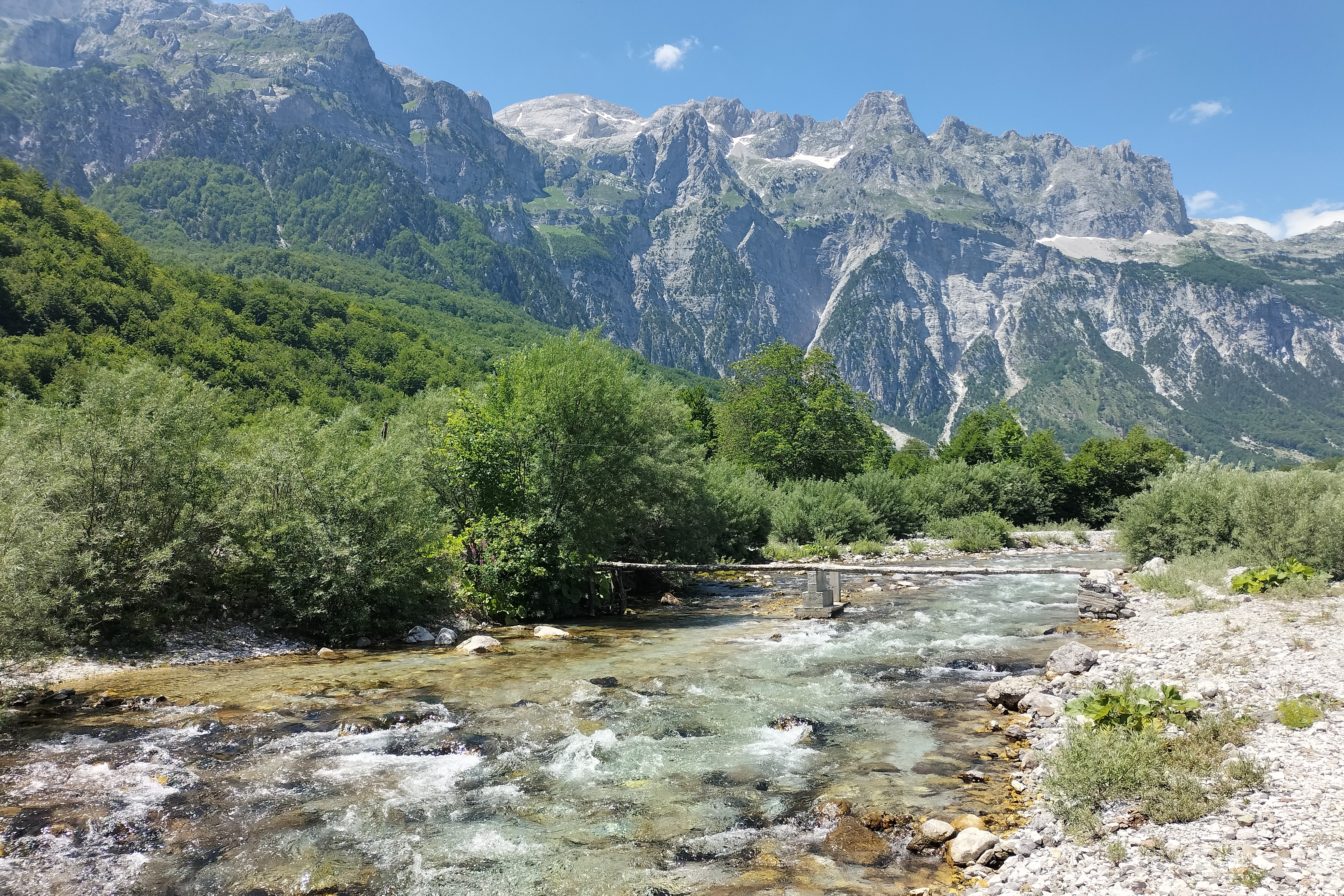 Breath-taking Albanian Alps Scenery