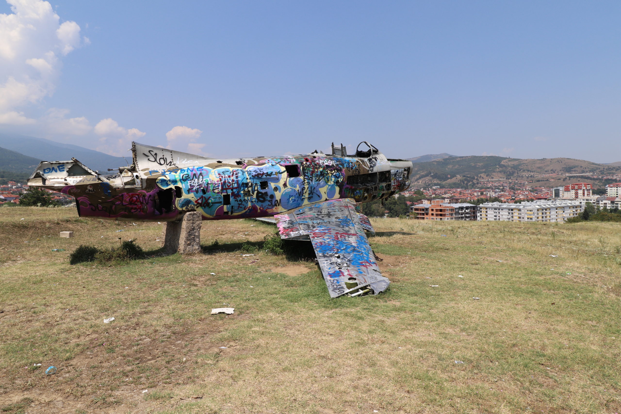 Bitola's Abandoned and Graffitied Planes