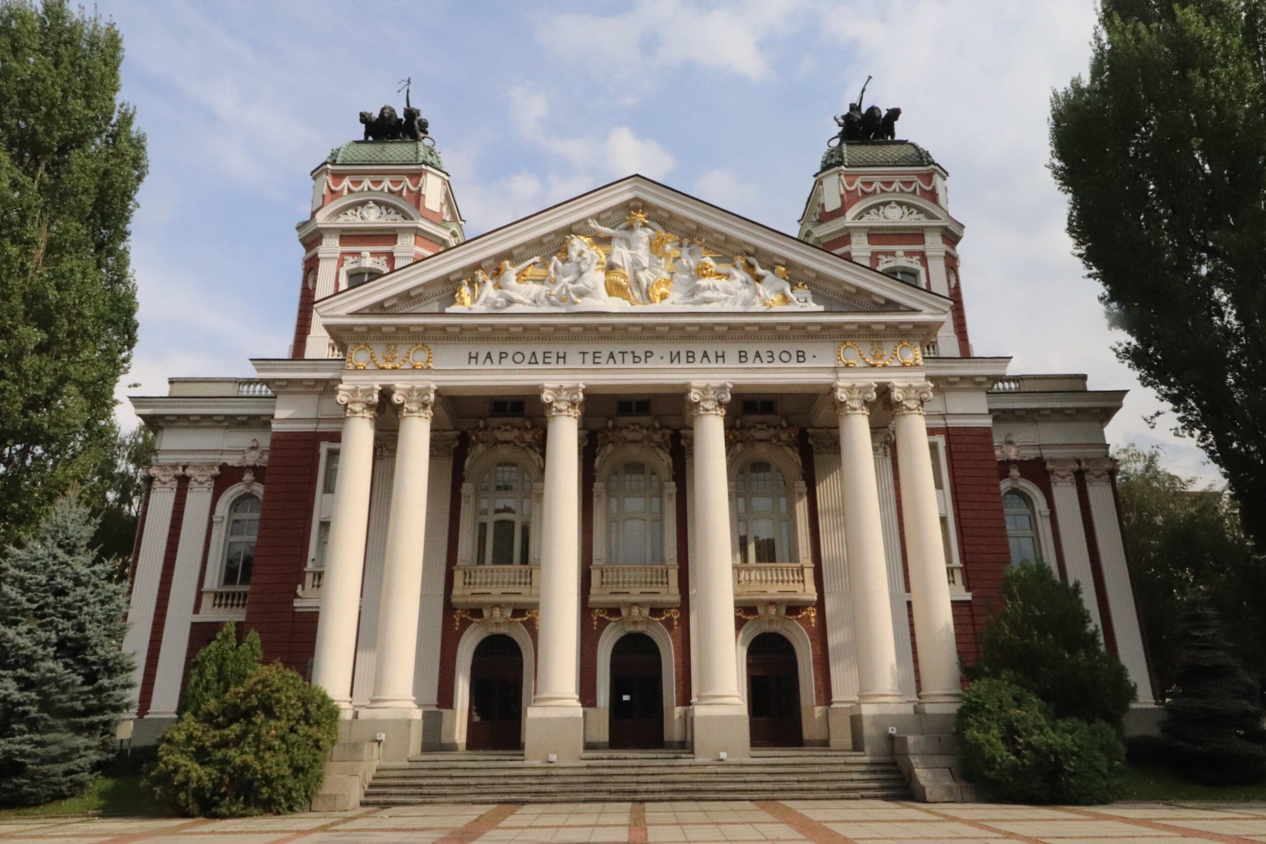 ivan vazov theatre, sights in sofia