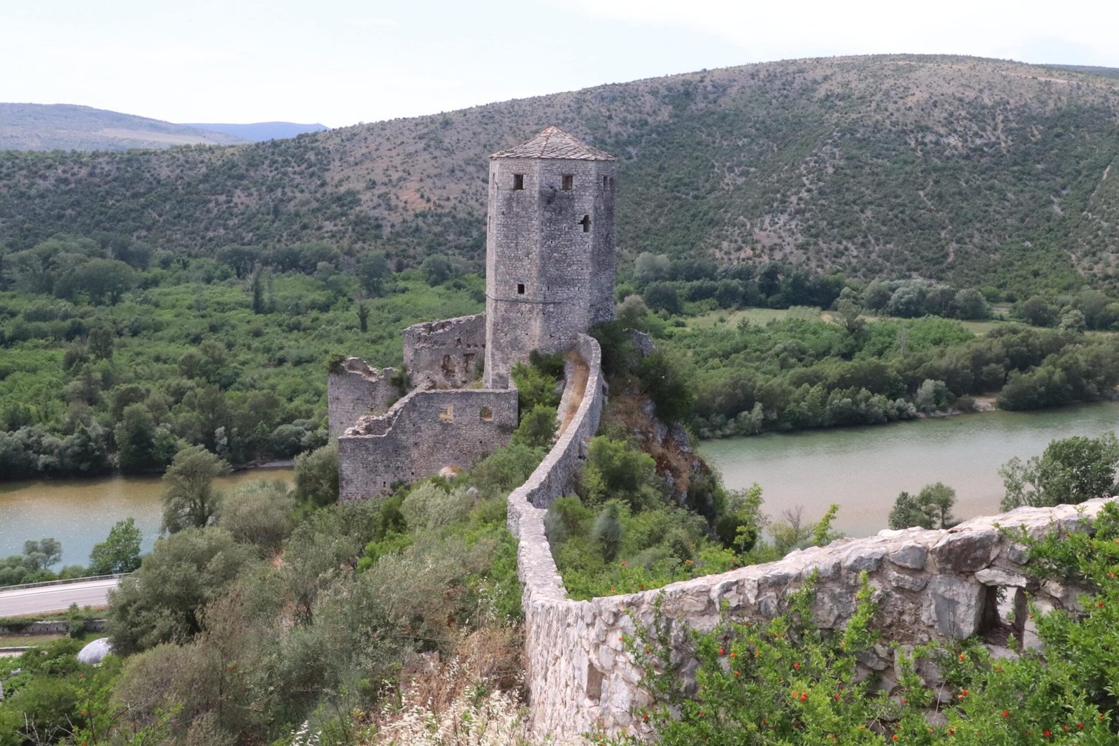 Pocitelj tower views