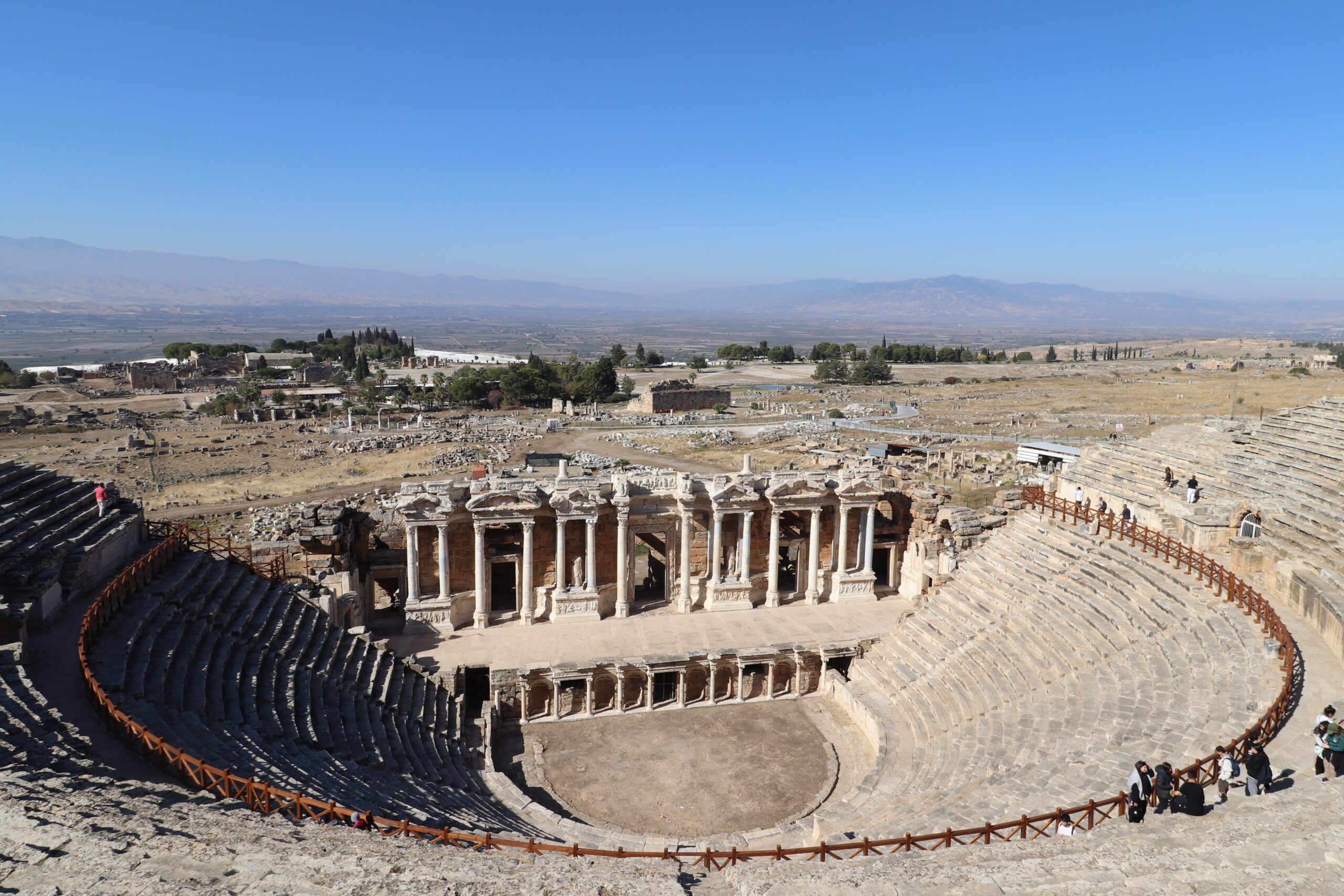 Hierapolis, Grand Theatre, Pamukkale guide
