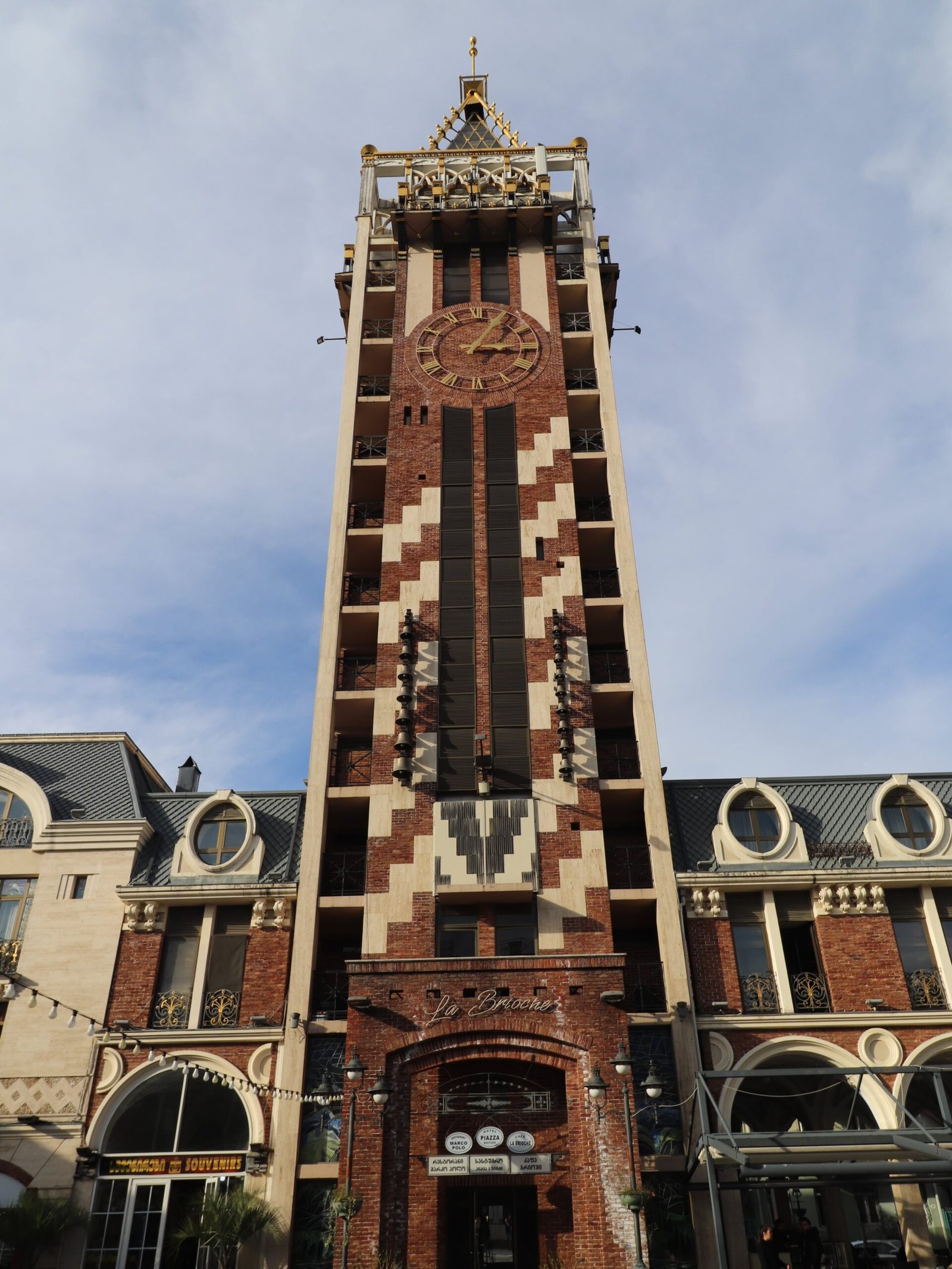 batumi piazza clock tower