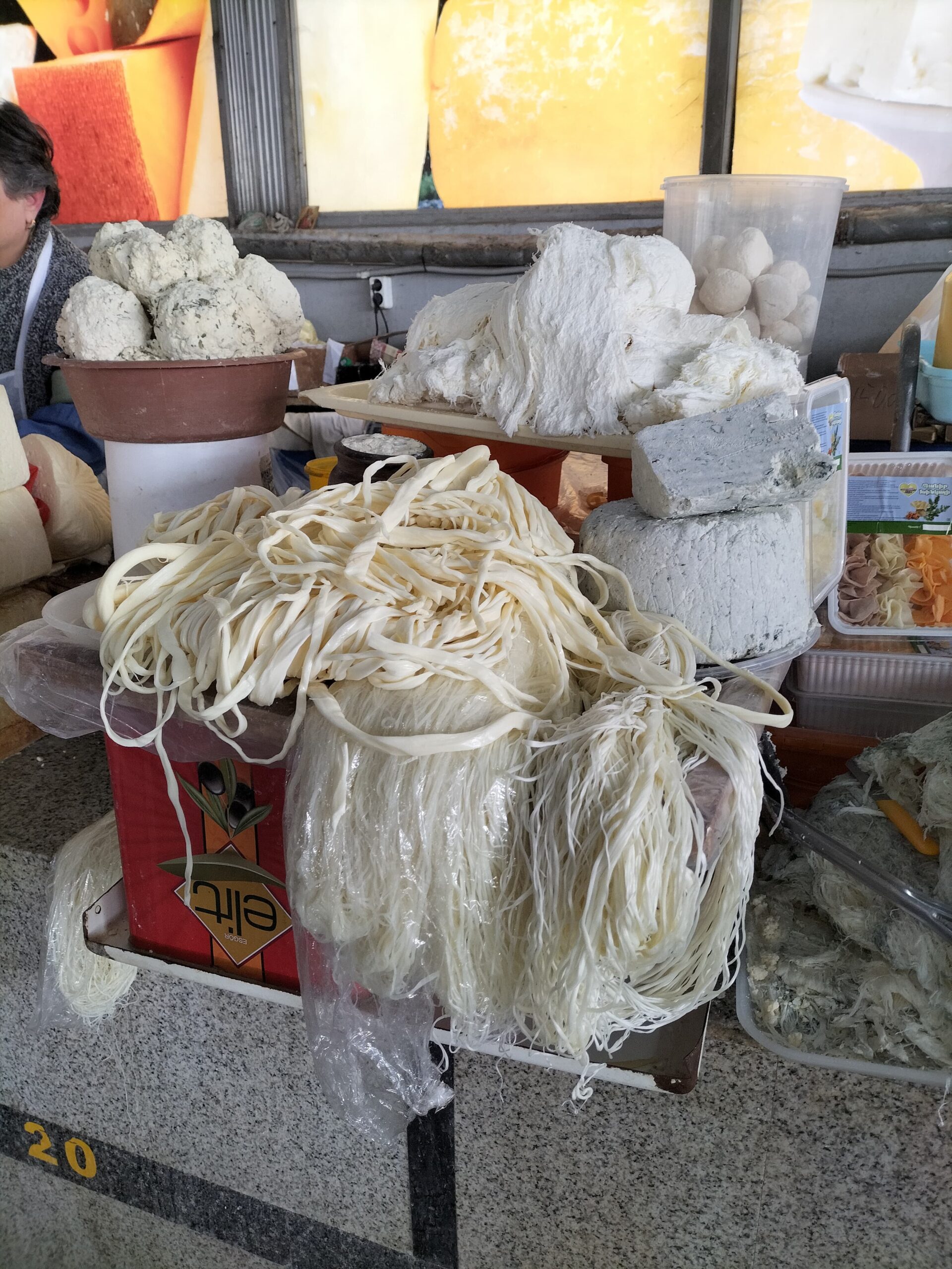 Armenian cheese, GUM market, things to do in yerevan