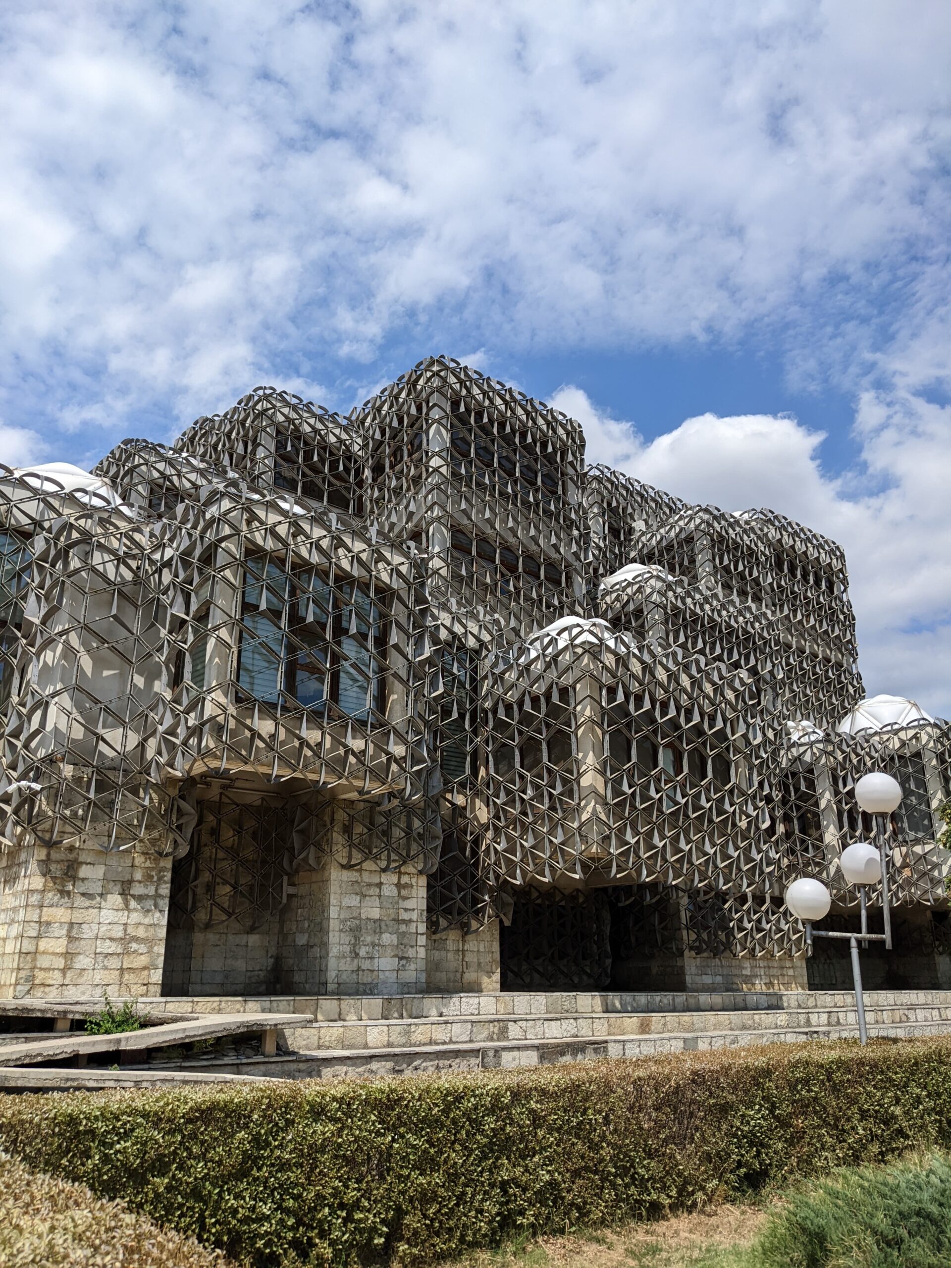 kosovo national library, non touristy places