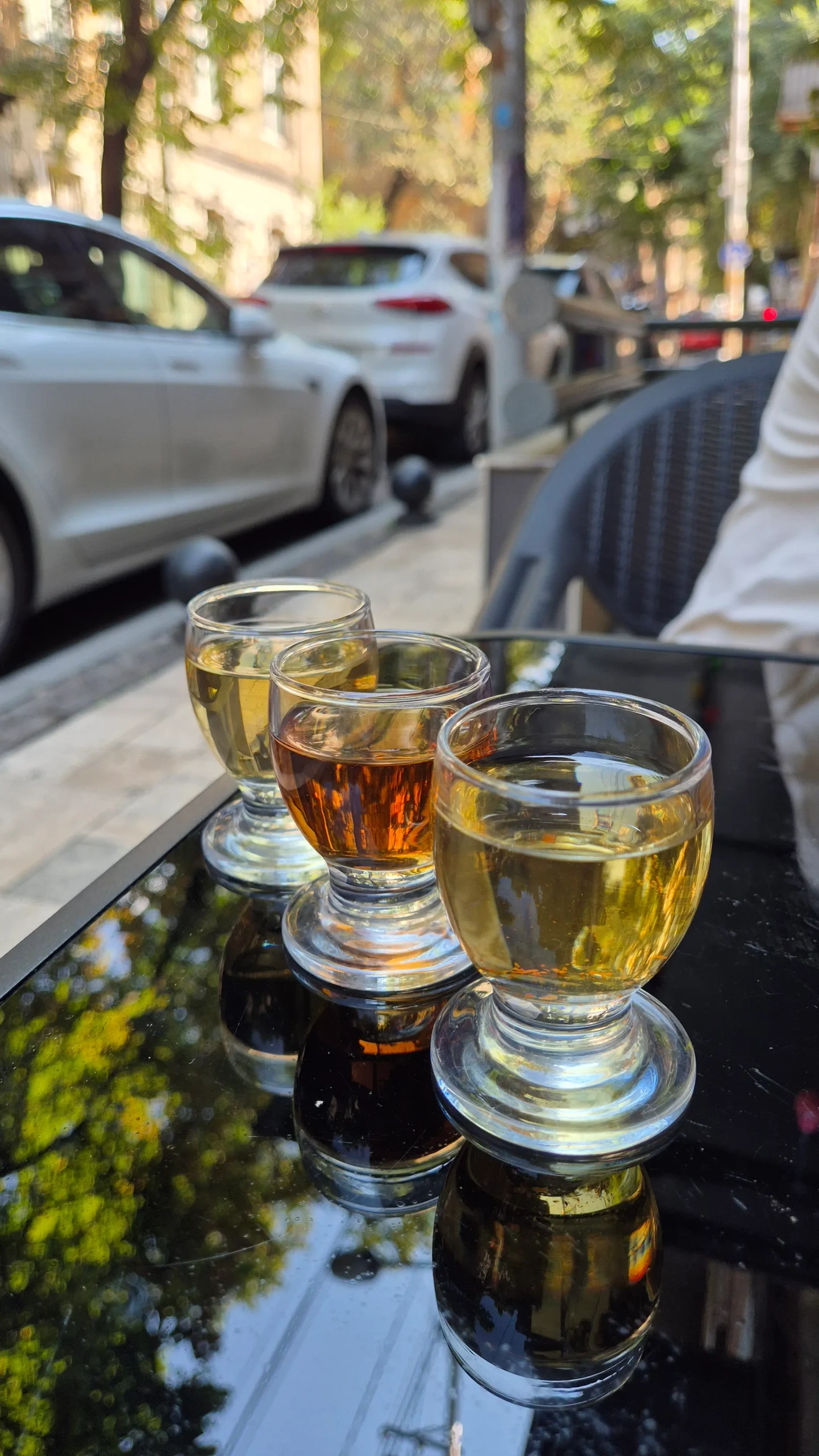 chilli chacha and brandy shots