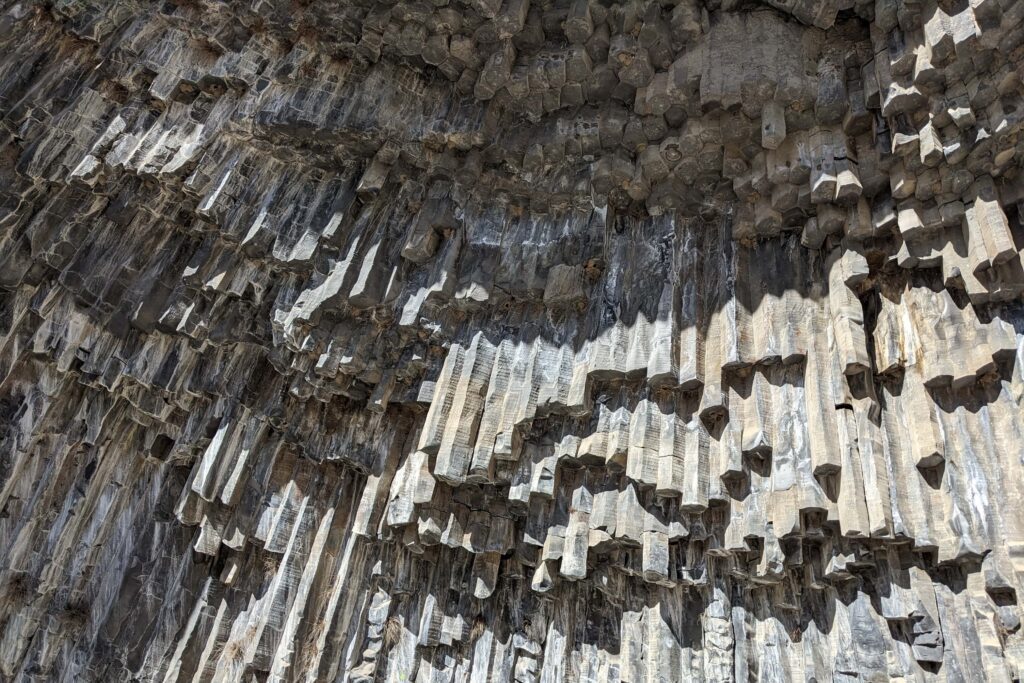 Garni's Symphony of Stones unique rock formation