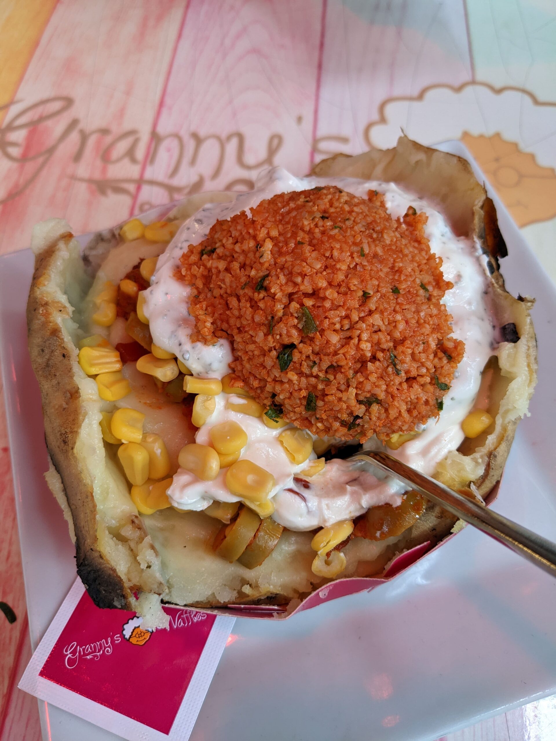 kumpir, turkish loaded potato