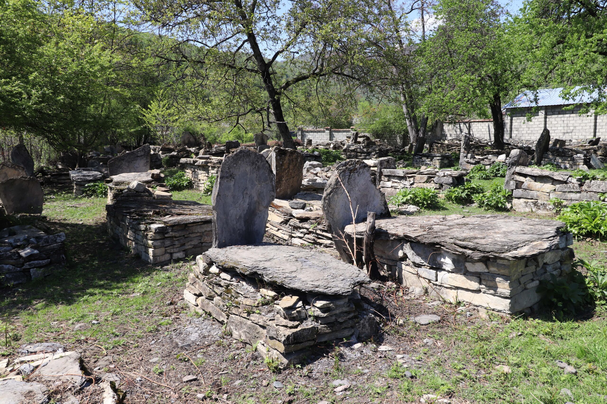 Jokolo cemetery in Pankisi Valley