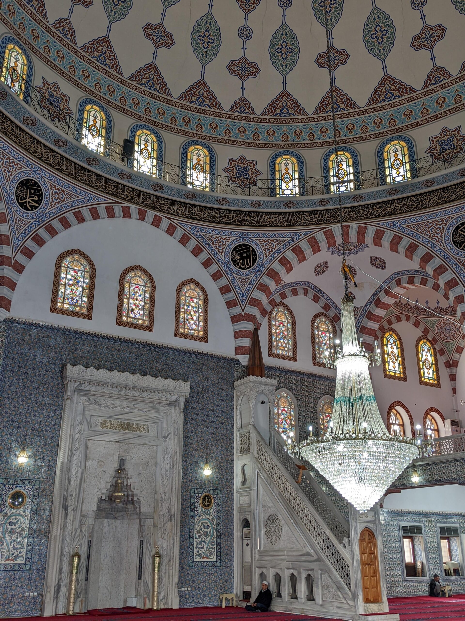 Mevlid Halil Mosque interior, Sanliurfa