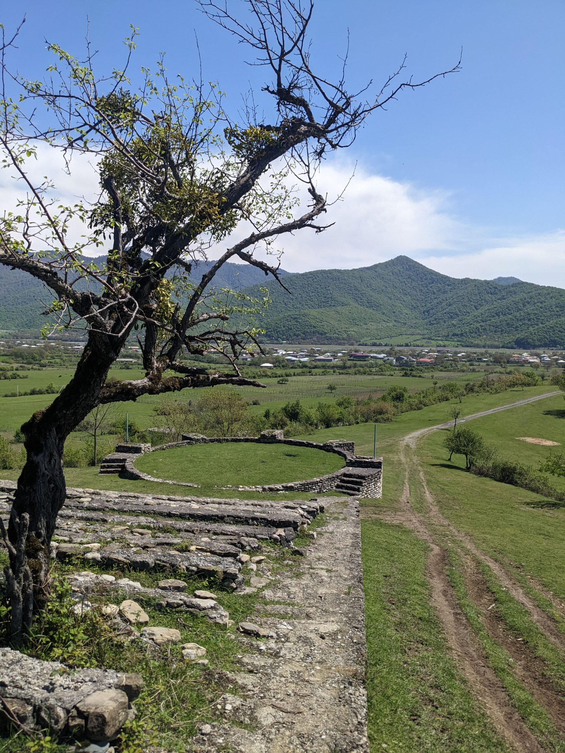 views from Pankisi Valley amphitheatre