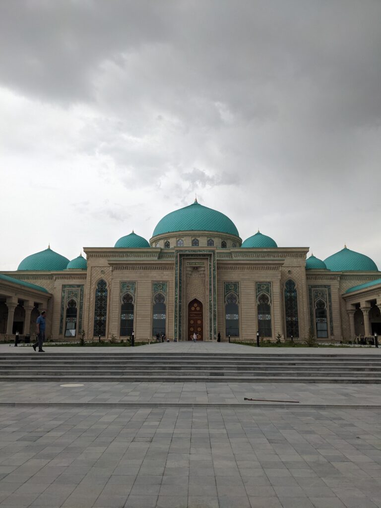 nakhchivan turquoise-domed mosque