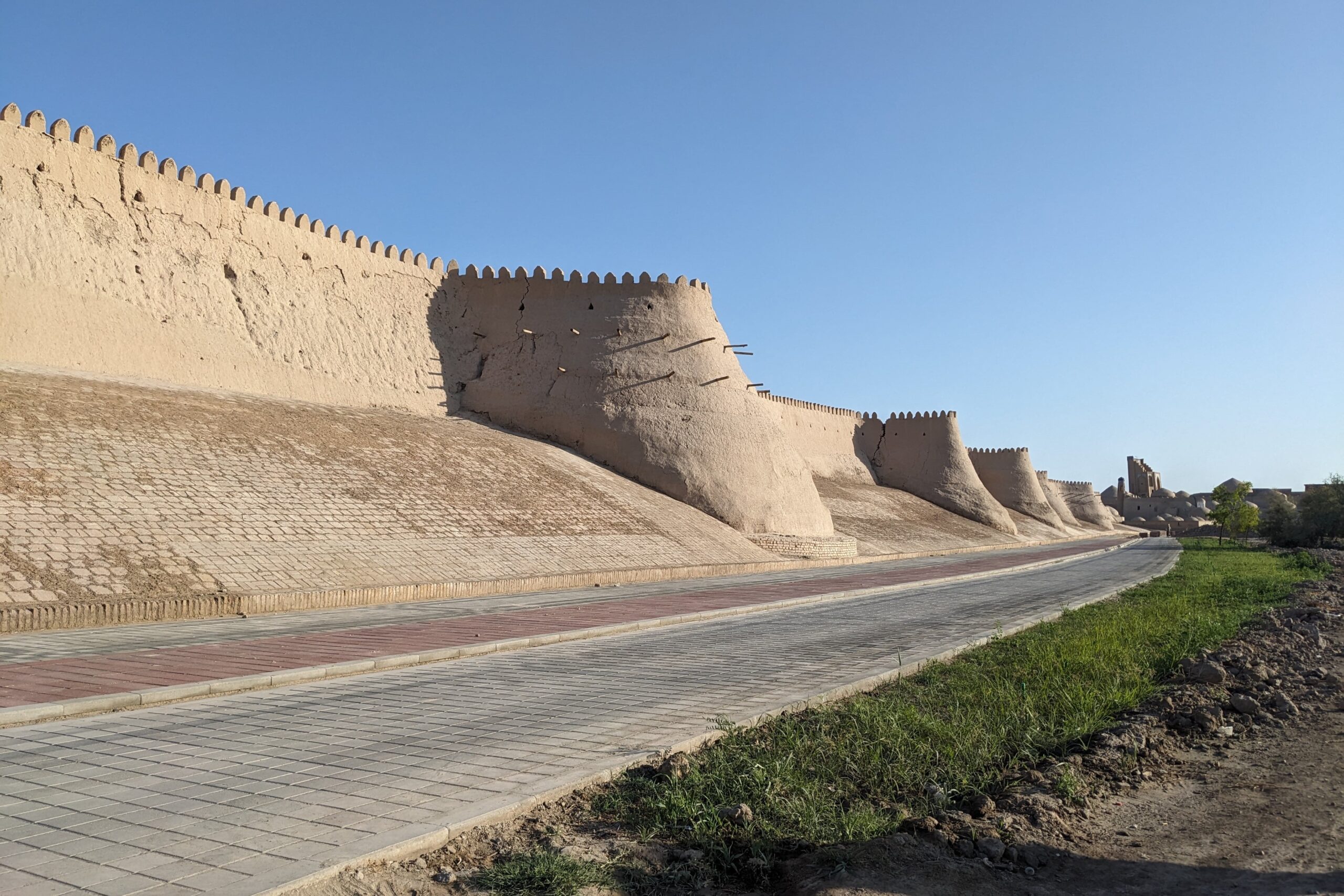 city walls of Khiva