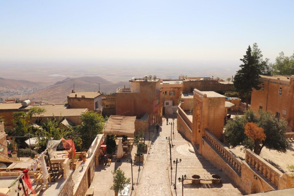 view from Mardin, Turkey