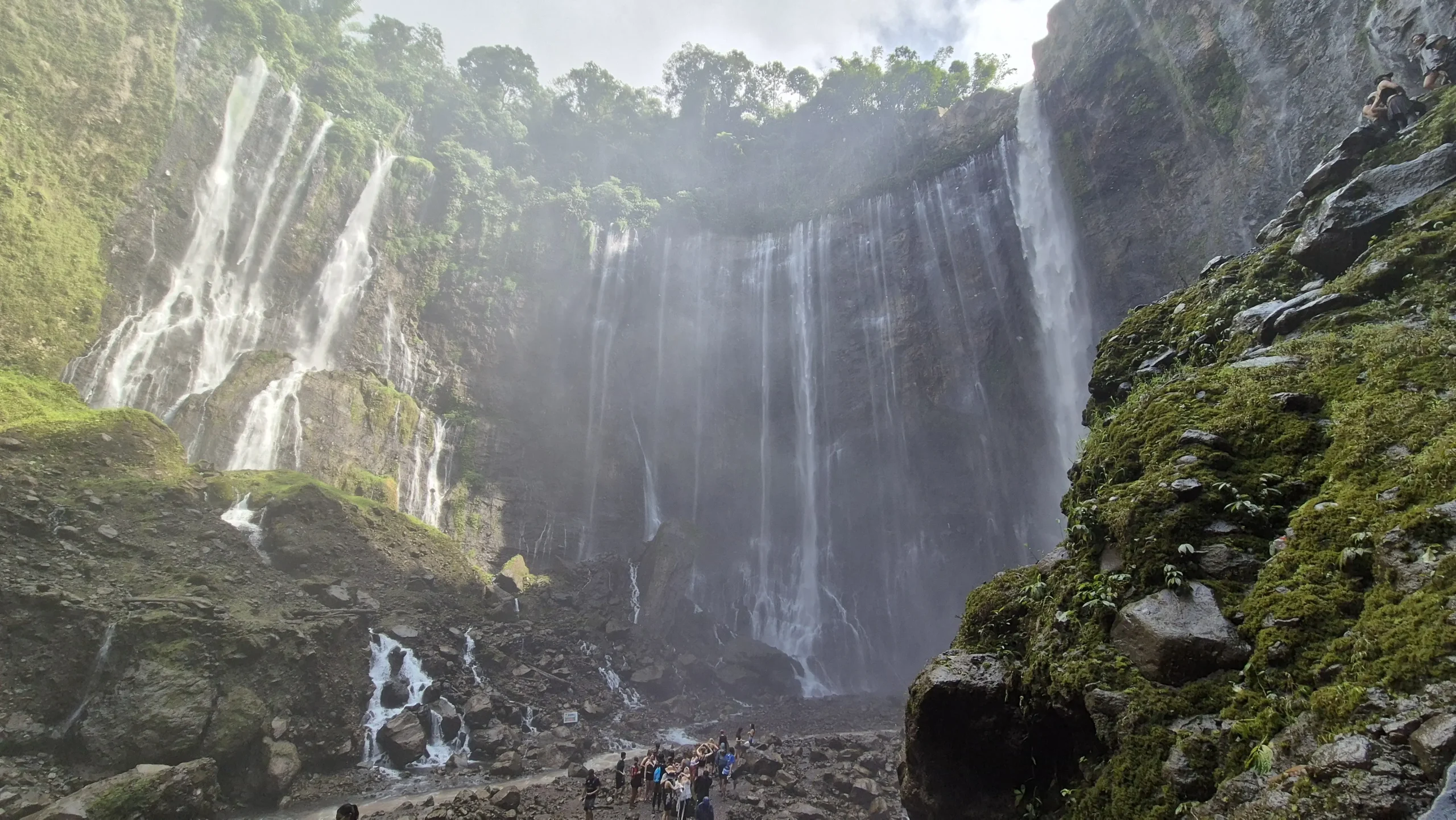 Tumpak Sewu waterfall near Malang, Java