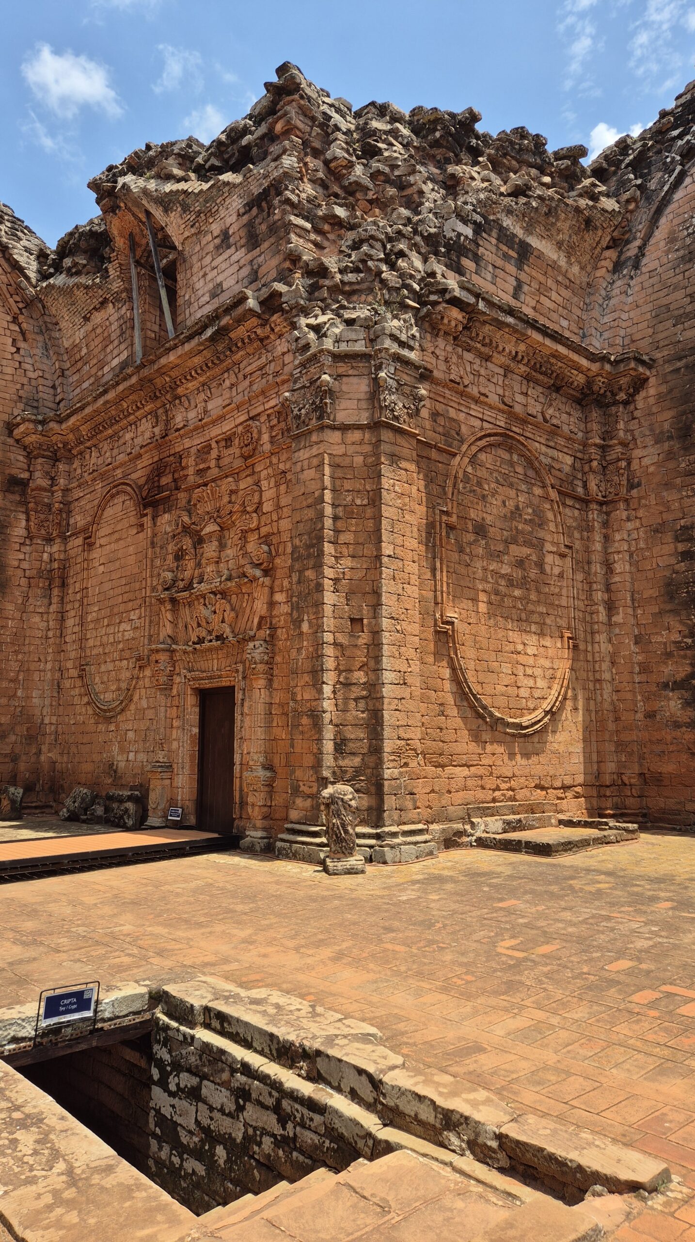 jesuit ruins, encarnacion, paraguay