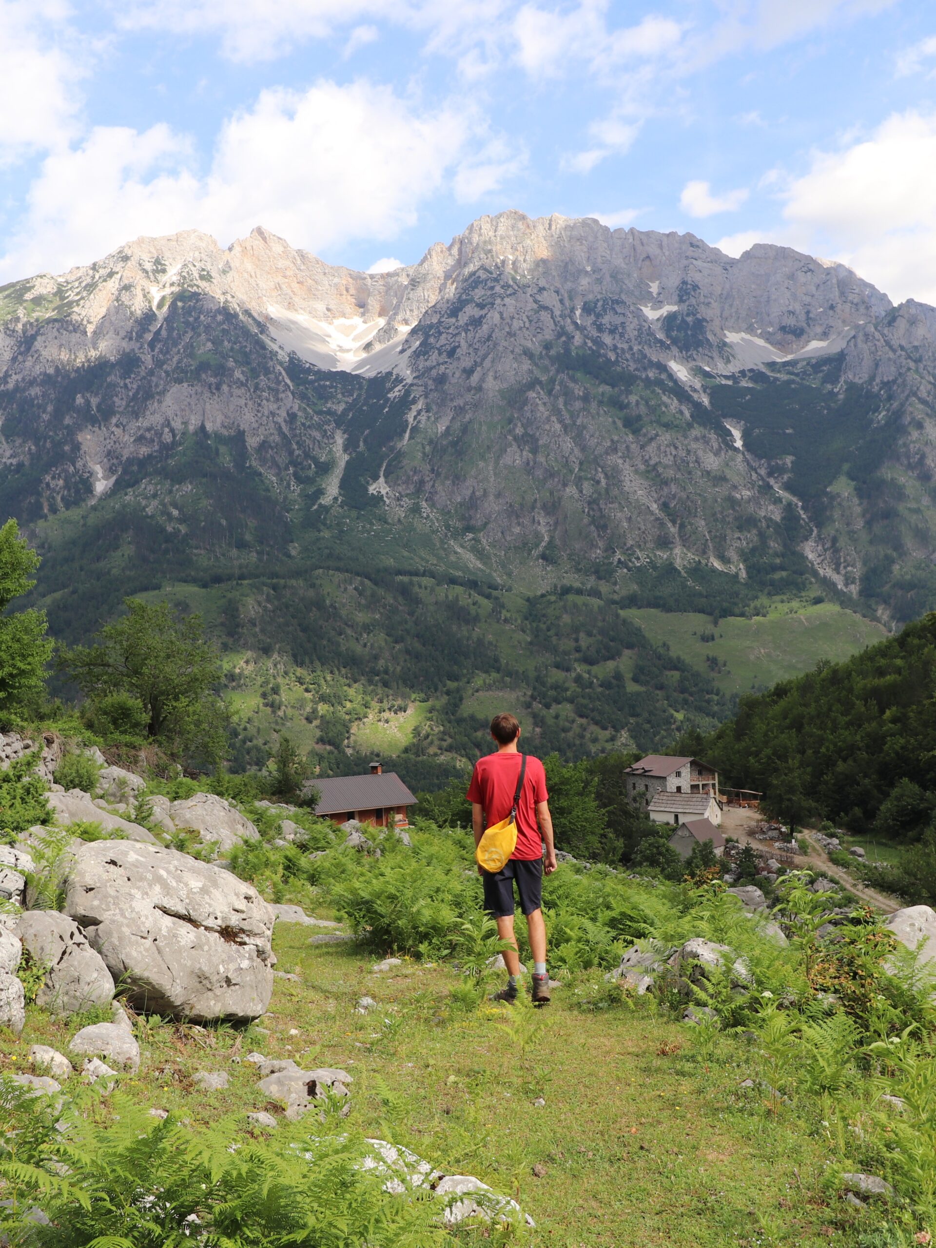 Albanian Alps mountain views