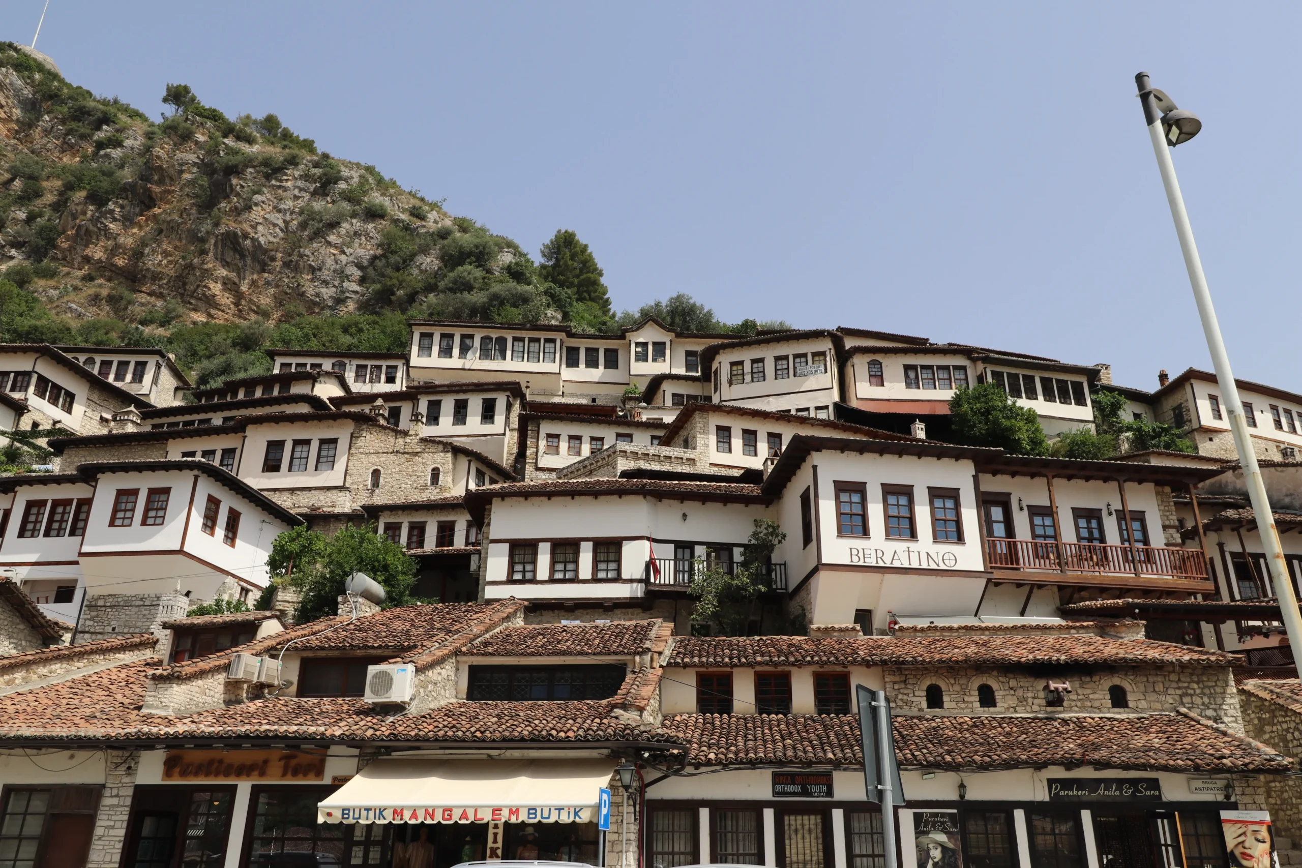 The iconic windows of Berat.