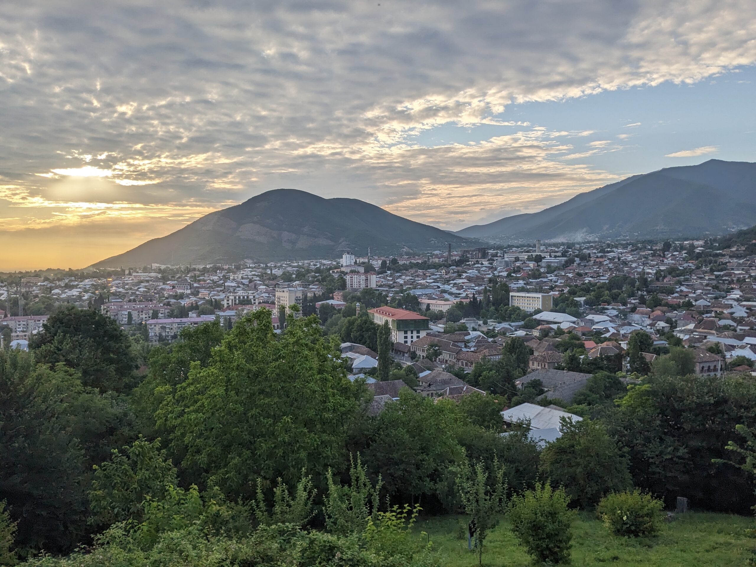 Sheki Azerbaijan city views