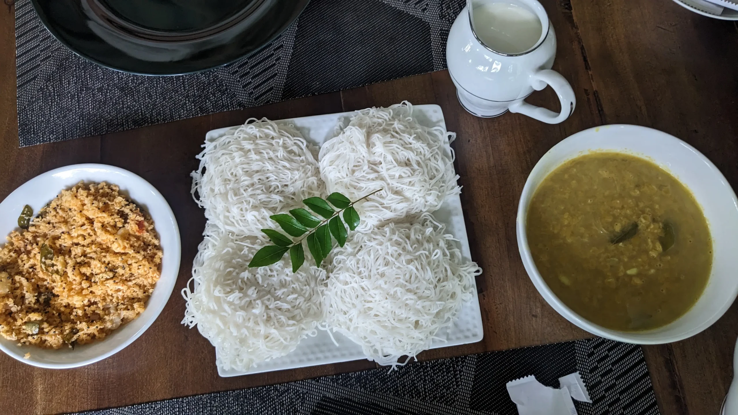 string hoppers sri lankan vegetarian food scaled