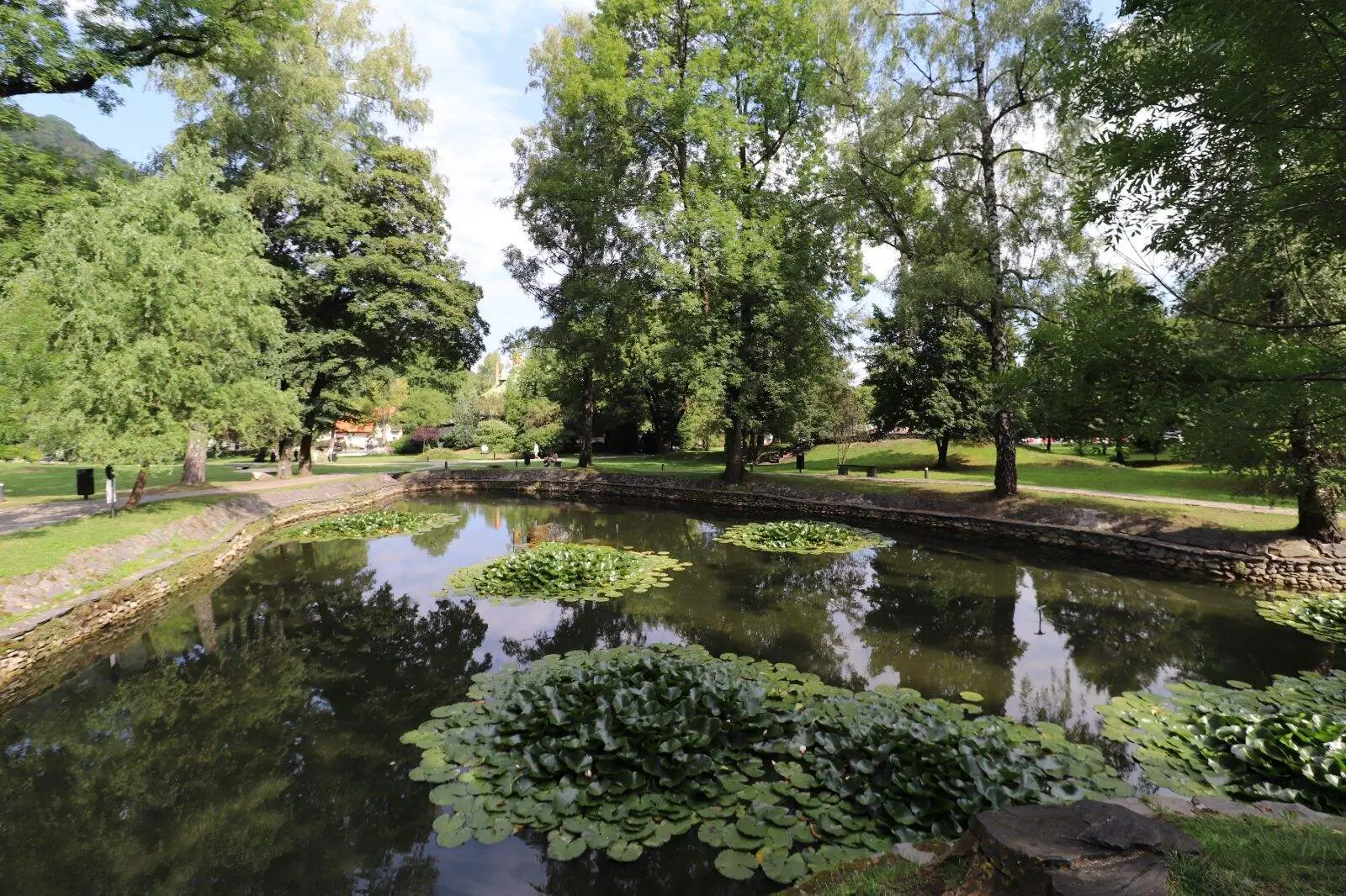 pond grounds bran castle